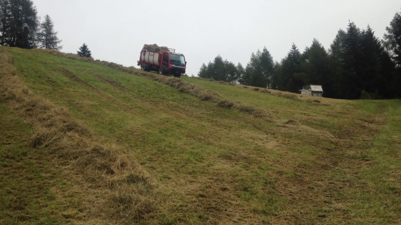 Caron CTS 110 mit Gruber Ladewagen ALW320S