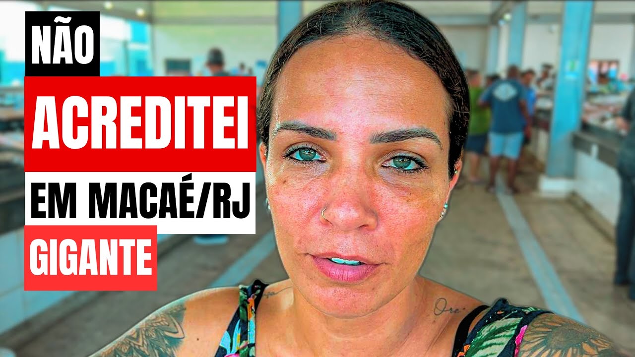 NUNCA VIR DESTE TAMANHO - NA CAPITAL DO PETRÓLEO MACAÉ RJ.