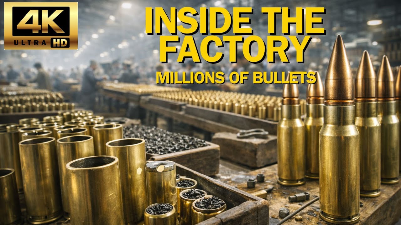 HIDDEN PRODUCTION OF MANUAL AMMUNITION: How Millions of Bullets Hand-Assembled During World War II