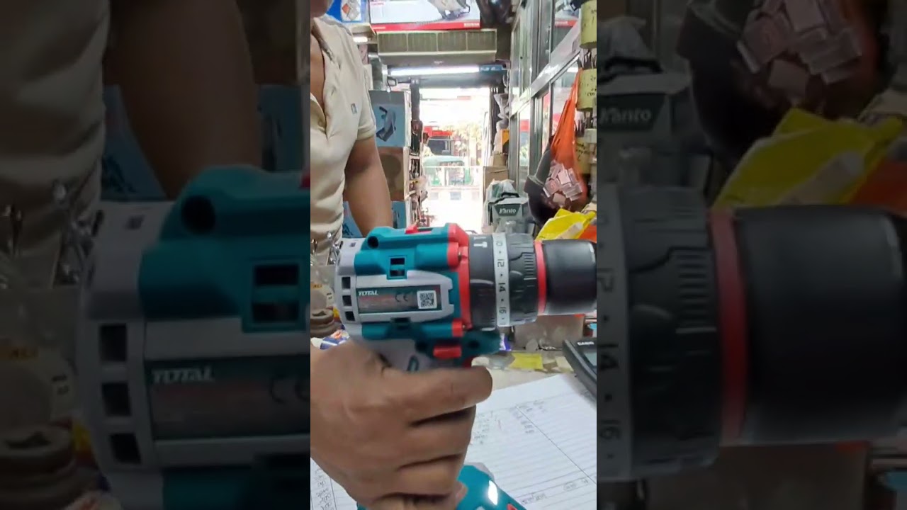 total compact brushless cordless impact drill #powertools #viralvideo #tools #total 01842618195