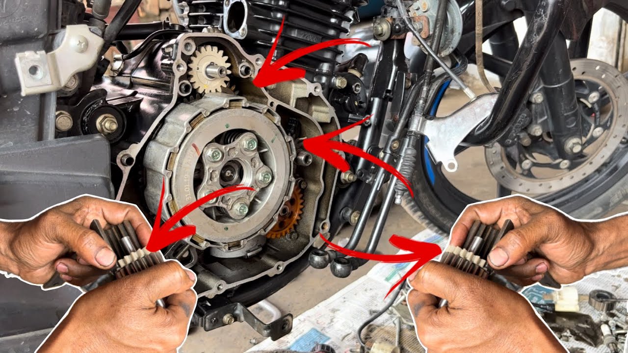 Bajaj pulsar 220 Bs4 clutch Dabane se kat kat Awaaz Rahi Hain