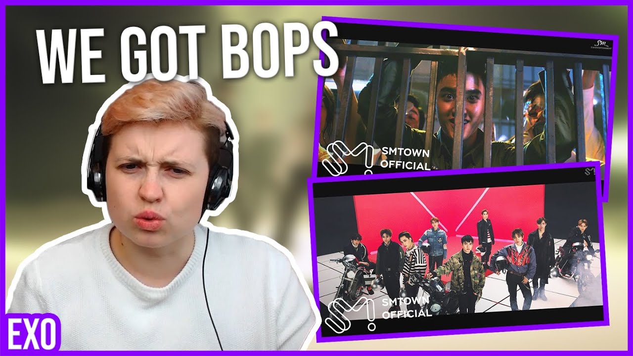 REACTION to EXO - LOTTO, TEMPO & LOVE SHOT MVs