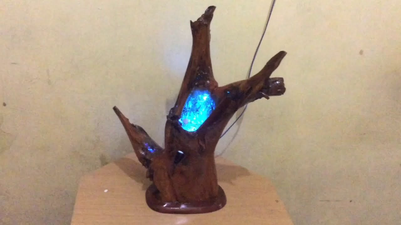 LAMPU HIAS ANTIK dari AKAR KAYU
