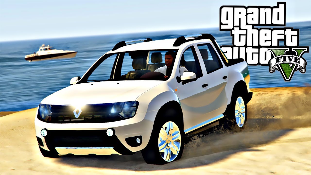 FUGA RENAULT DUSTER OROCH 2015 - GRAND THEFT AUTO V - GTA V MODS