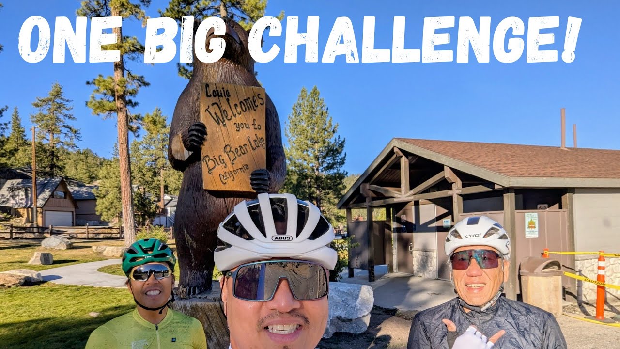 Challenge Accepted - 100 mile Tour de Big Bear 2025 Cycling POV