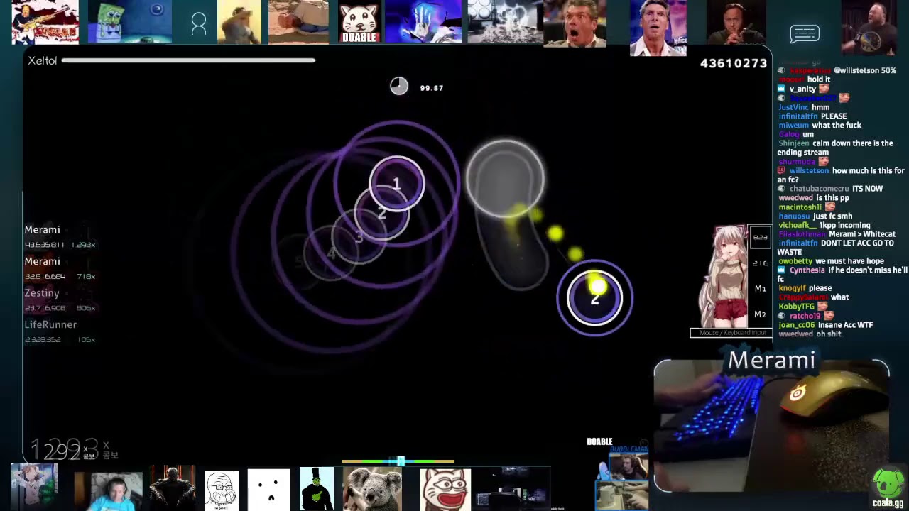 Alice +DT 99.42% 1xmiss 1xsb (8.91★ 802pp)