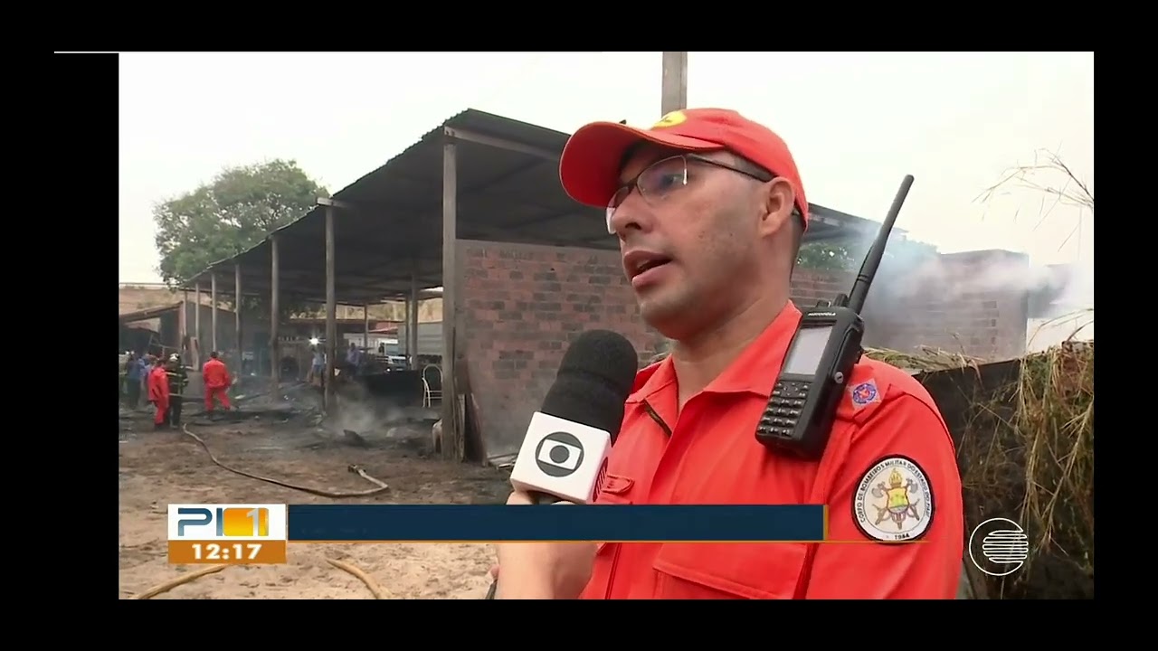 Piaui tv 1 garagem de ônibus pega fogo, e 13 ônibus pegam fogo .