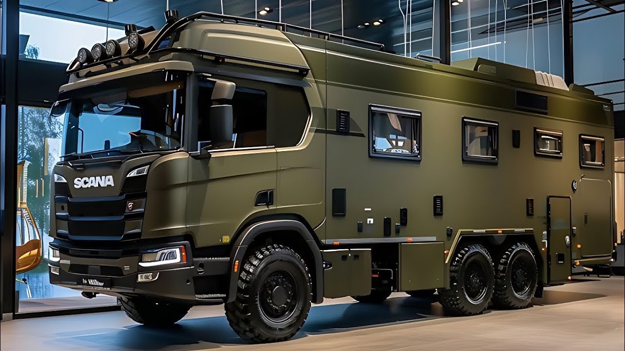 2026 Scania DesertCruiser 6&times;6 &ndash; The Ultimate Off-Road Luxury Beast That Dominates Deserts!