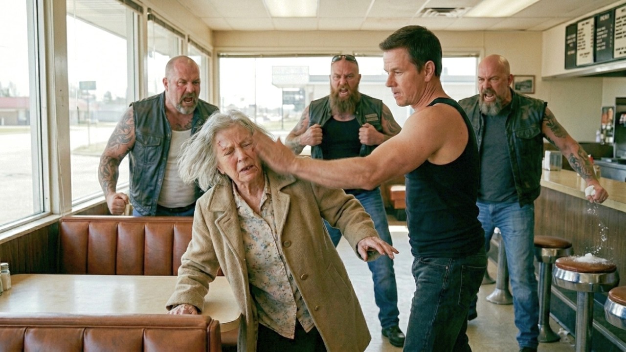 Bully Punched Old Lady — Minutes Later, Her 3 Hells Angels Sons Arrived And Locked Down The Town