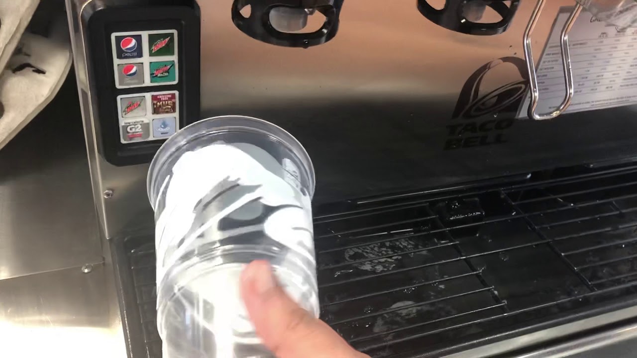 HOW TO USE THE CORNELIUS MULTI SODA FOUNTAIN AT TACO BELL FRIDAY FEBRUARY 15TH 2019 02/15/2019