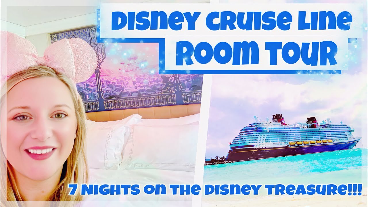 Disney Cruise Line Room Tour - Disney Treasure Detailed Room Tour!
