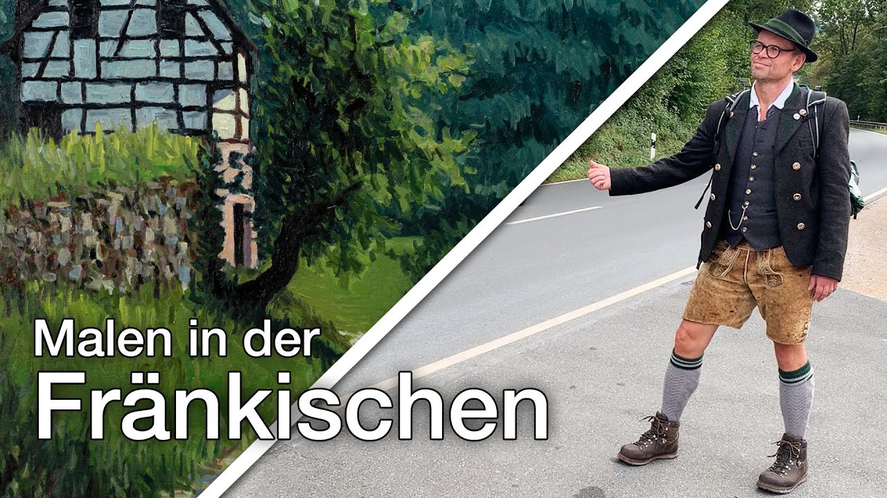 Der Dörnhof im Großenoher Tal | Fränkische Schweiz | Malen und Wandern