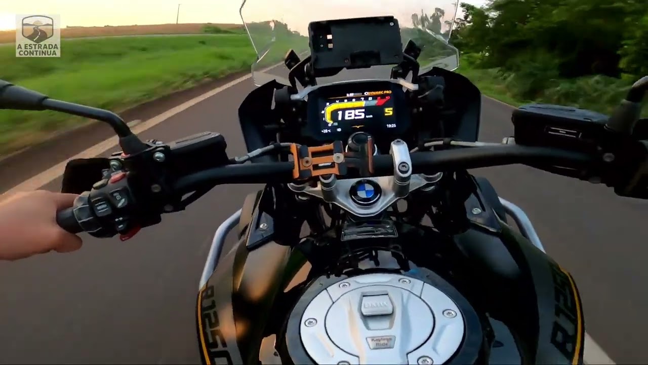 Giro na cidade de Toledo Pr com a minha BMW GS 1250