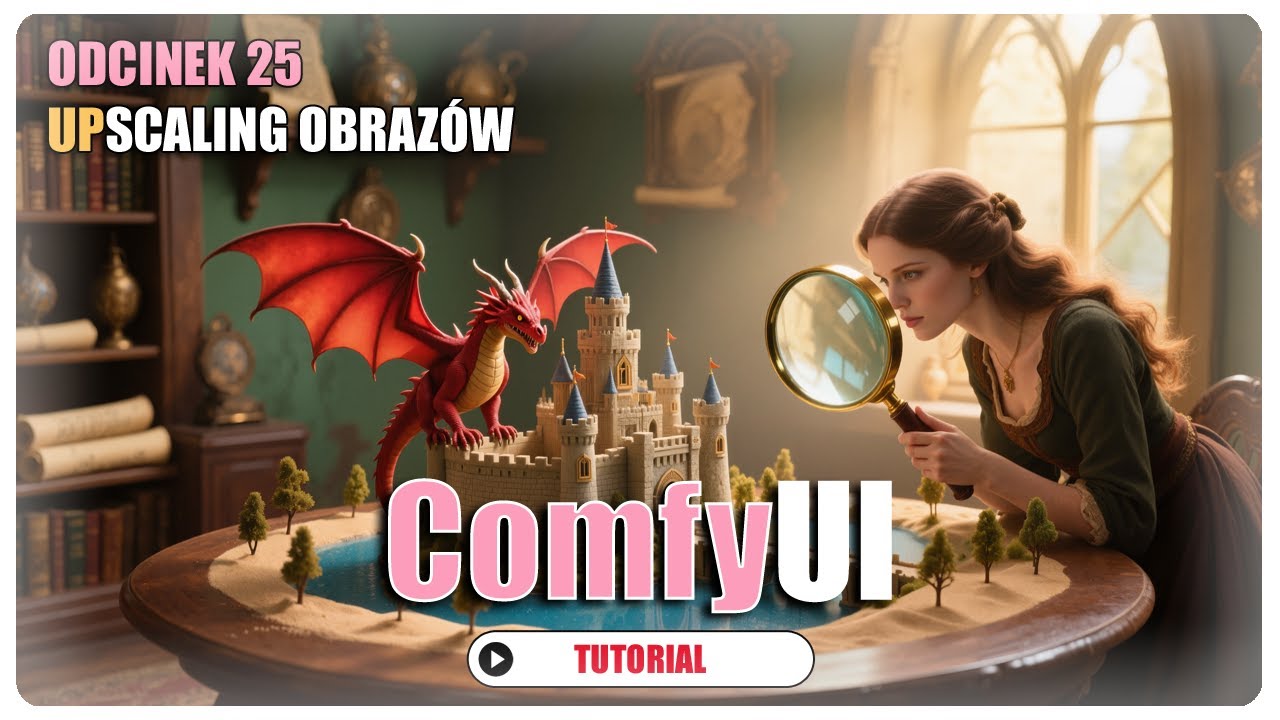 ComfyUI | Seria: Odcinek 25 &ndash; Flux/SDXL/SD1.5 Upscaling: Co Warto Wiedzieć (tutorial)