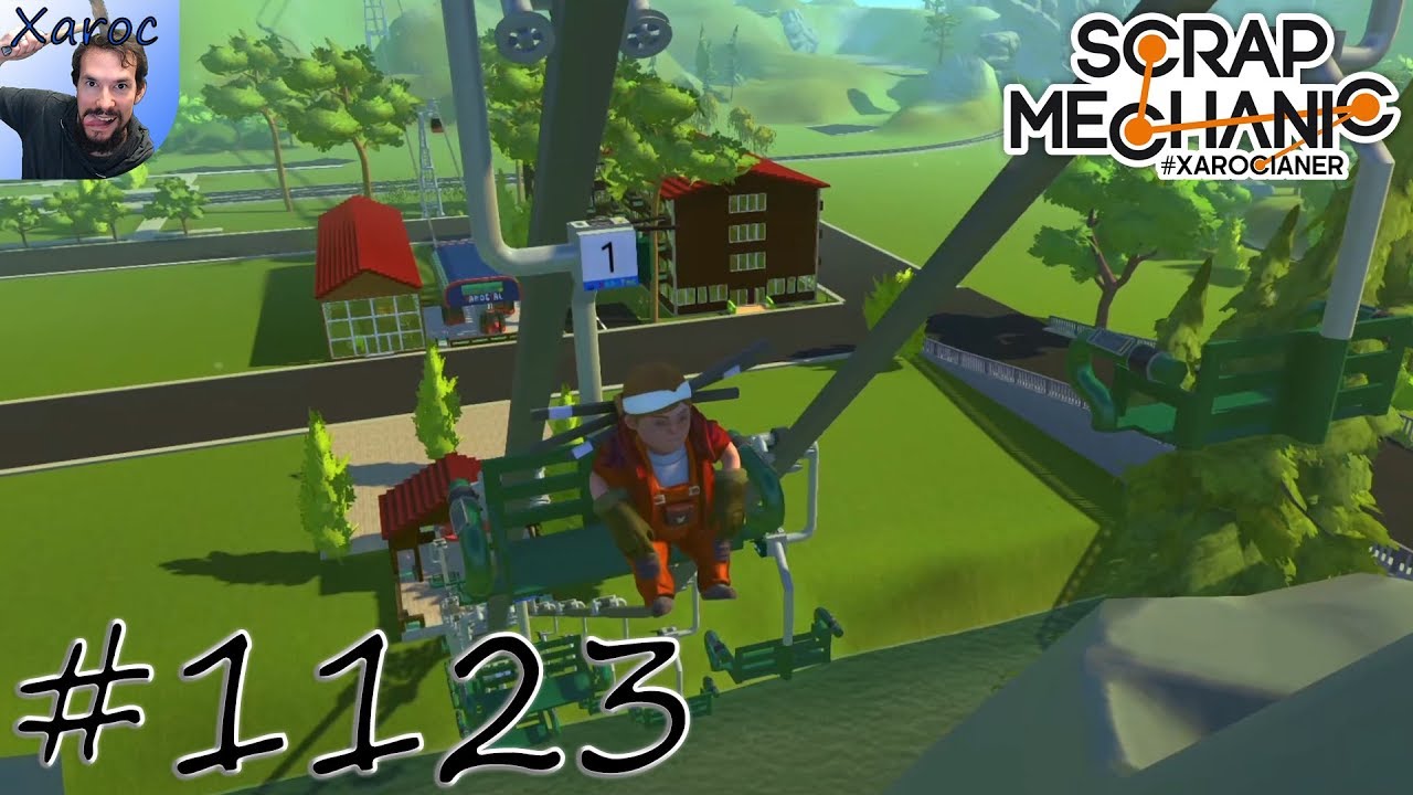 Scrap Mechanic 🛠 FanMap 🛠 S43 mit einer Seilbahn im Xarocianer Tile #1123