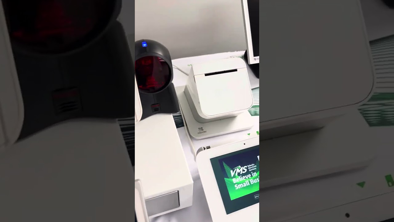 Settings on a clover kitchen display