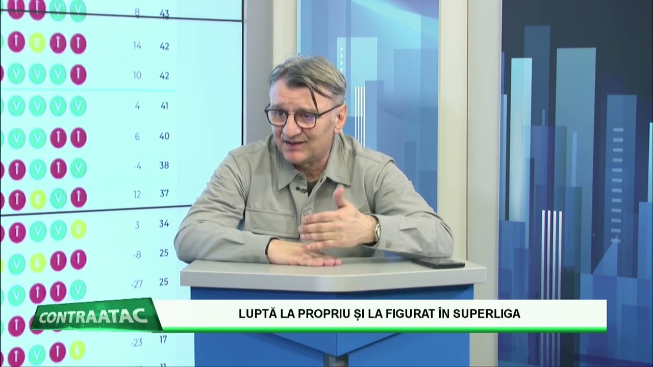 CONTRAATAC / LUPTĂ LA PROPRIU ȘI LA FIGURAT ÎN SUPERLIGA