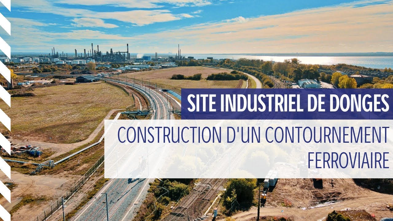 Dans les coulisses du contournement ferroviaire des sites industriels de Donges