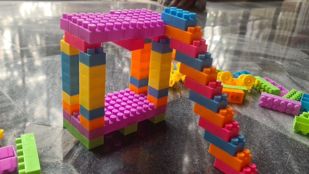 Satisfying DIY Bunkbed/ASMR/Building Blocks /Block game/....