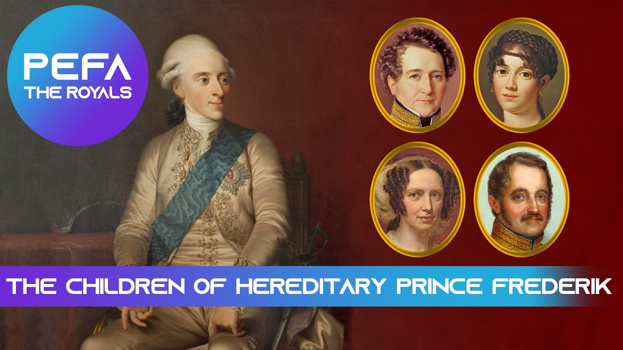 The Children of Hereditary Prince Frederik (Texts with pictures)