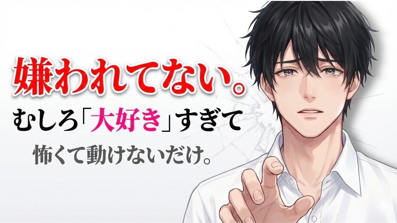 好きすぎて動けない。様子見を続ける男性が隠している「5つの切ない本音」とは？#恋愛#恋愛雑学#恋愛心理