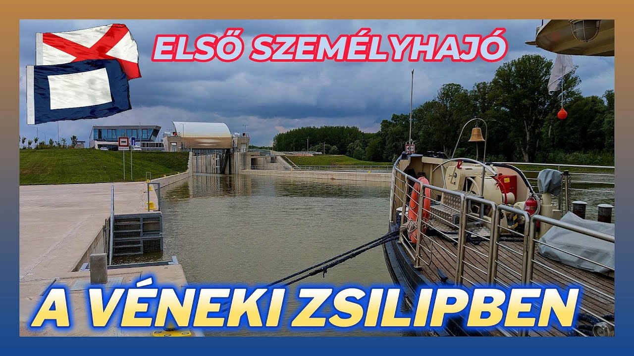 Víziutakon - AZ ELSŐ SZEMÉLYHAJÓ A VÉNEKI ZSILIPBEN - a Mosoni-Dunán és a Rábán járt a Roham (4K)