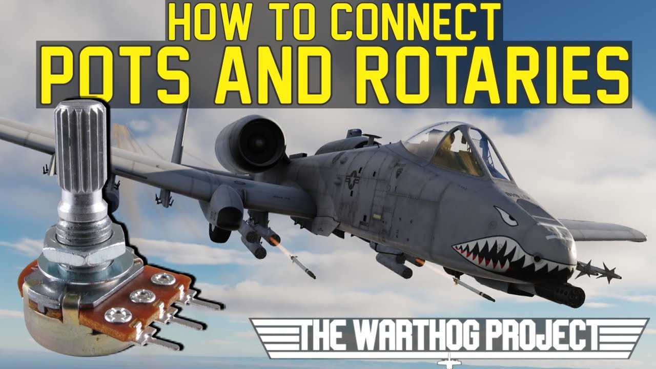 Flight Sim Basics (Part 4): Pots and Rotary Encoders