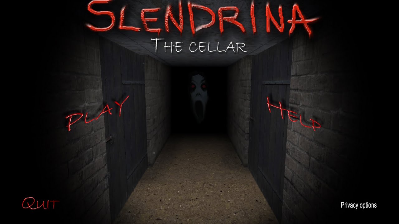 playing slendrina!1!1!1