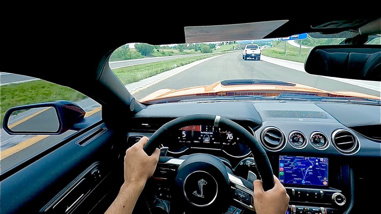 INSANE SHELBY GT500 POV DRIVE 😈