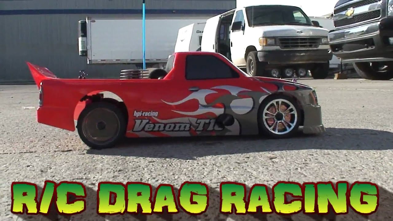 RC ADVENTURES - RC DRAG RACING  #1 - CALGARY R/C DRAGWAY
