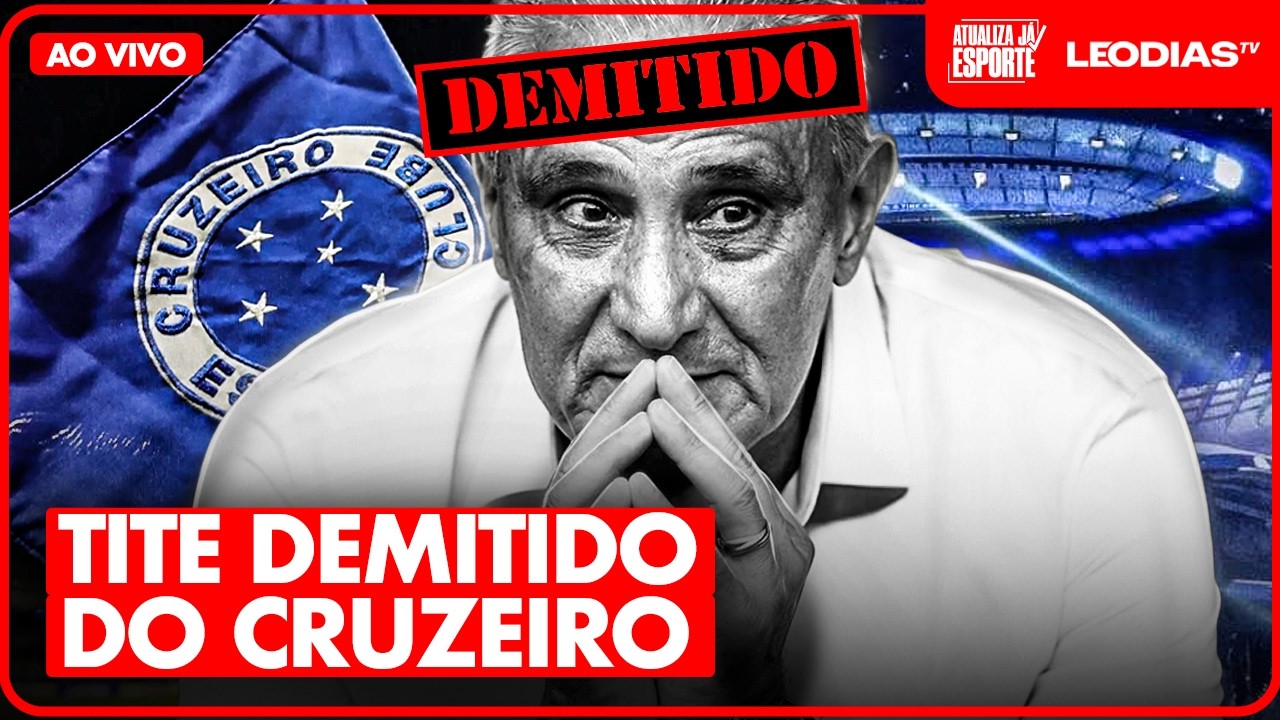 TITE DEMITIDO APÓS EMPATE COM VASCO | Atualiza já Esporte | LeoDias Tv