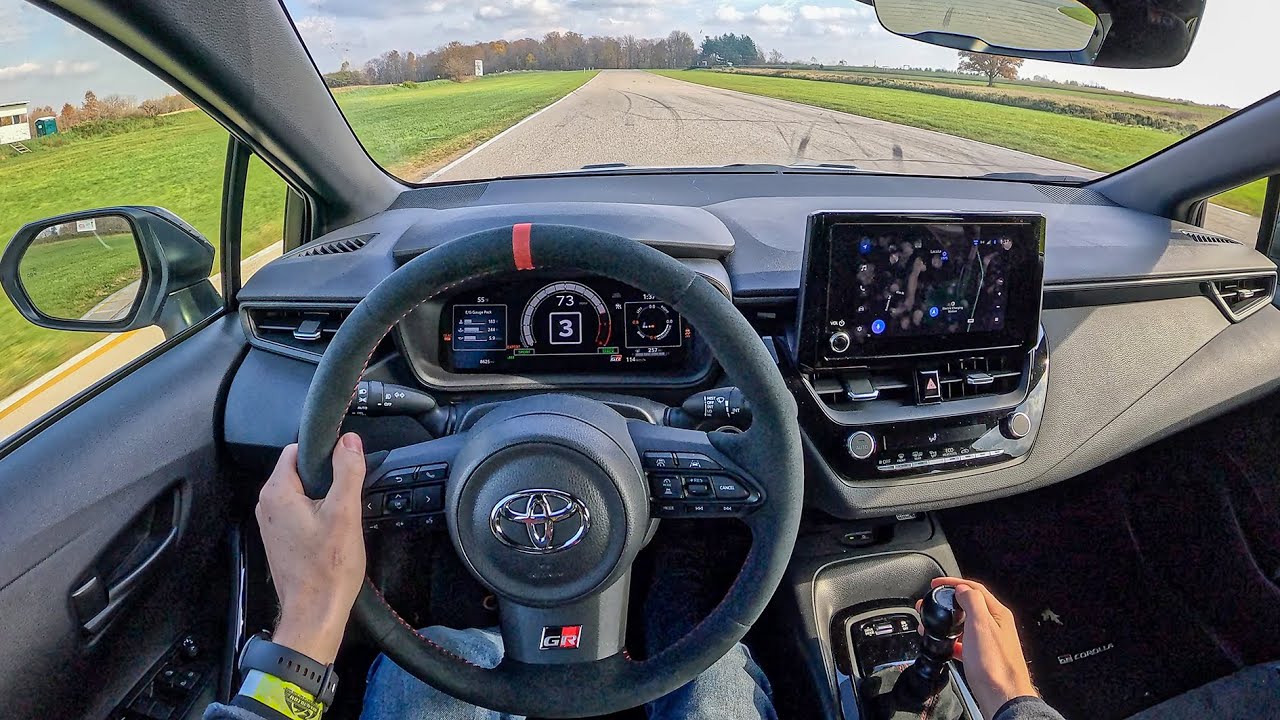 2023 Toyota GR Corolla Morizo - POV Track Drive (Gingerman Raceway)