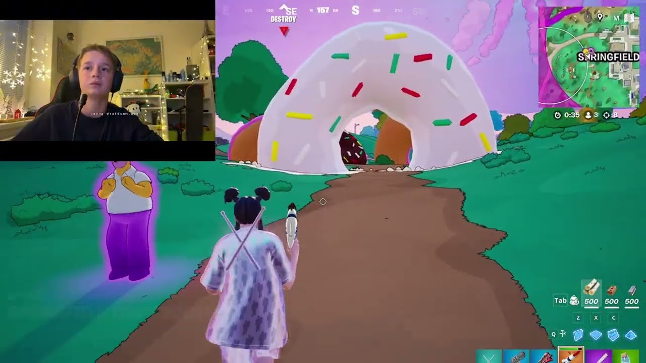 můj první win na kameru