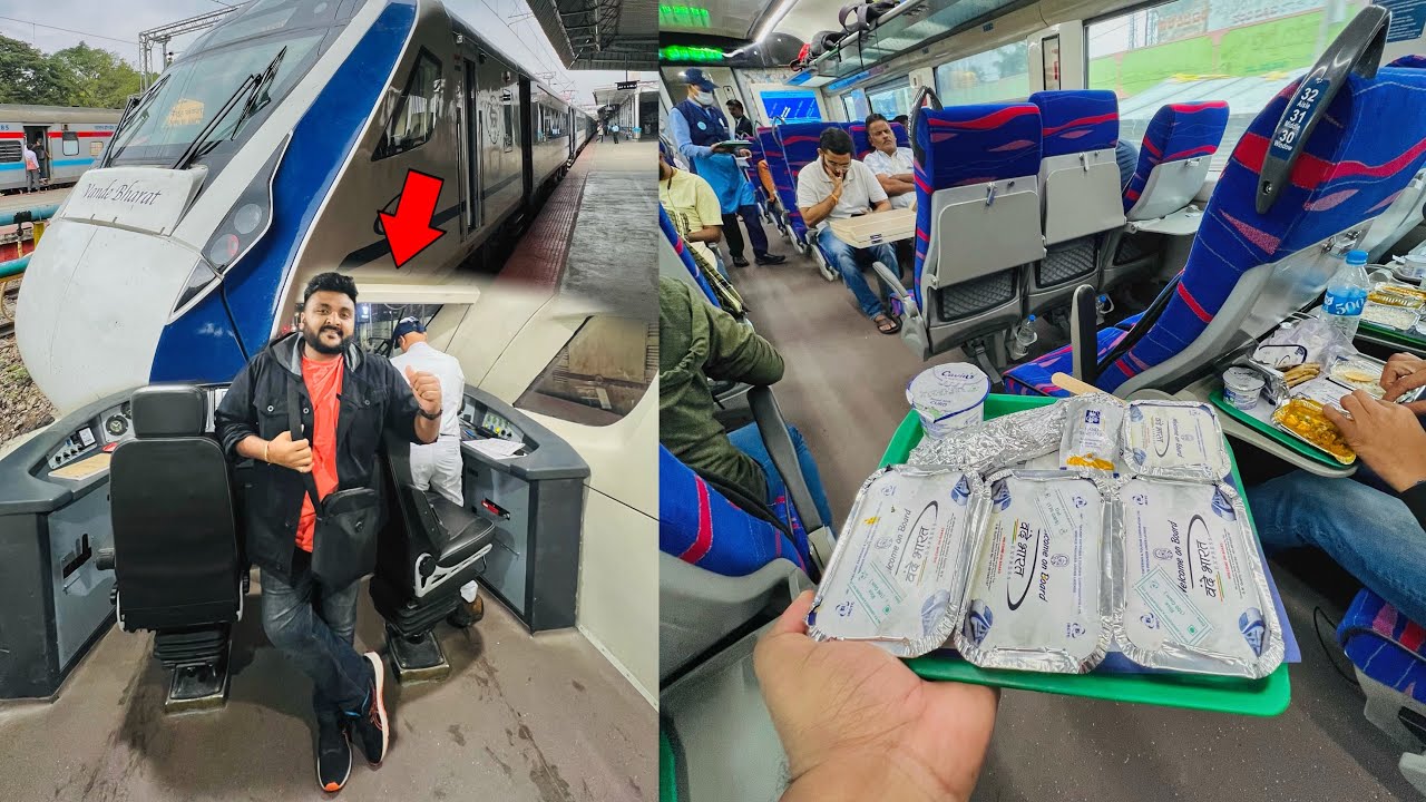 New Vande Bharat Express Chair Car Journey || CC mein Business class jaisa food || Indian Railways