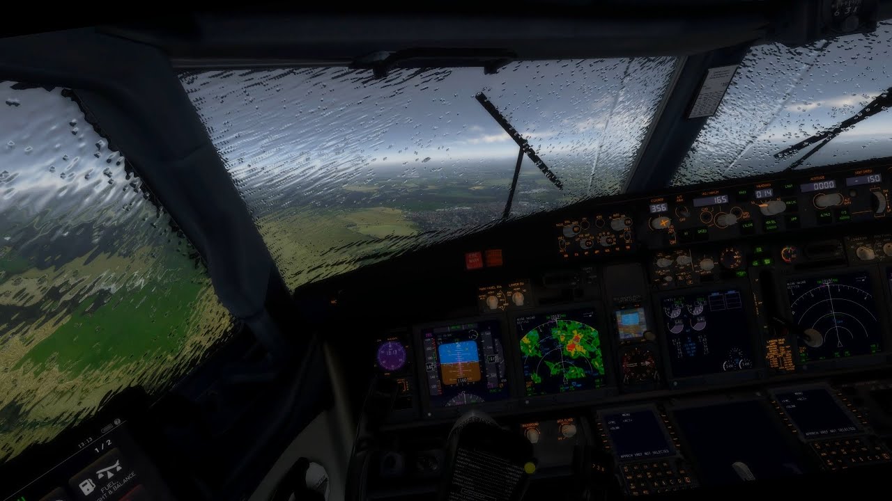 X-Plane11 - Very Stormy Enhanced Skyscapes!