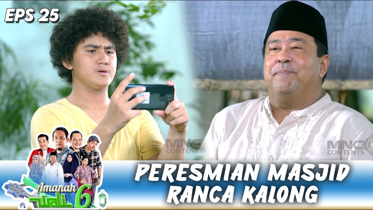 RANO KARNO RESMIKAN MASJID YANG DIBUTA APOY DAN TEMAN TEMANNYA !! | AMANAH WALI 6 | EPS.25 (4/7)