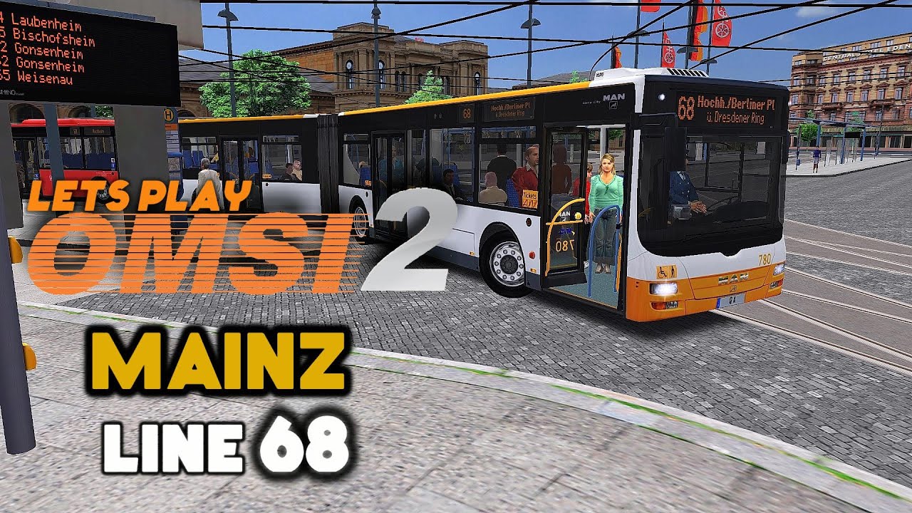 OMSI 2 Lets Play #20 | MAN Lion's City G  | Mainz: Line 68