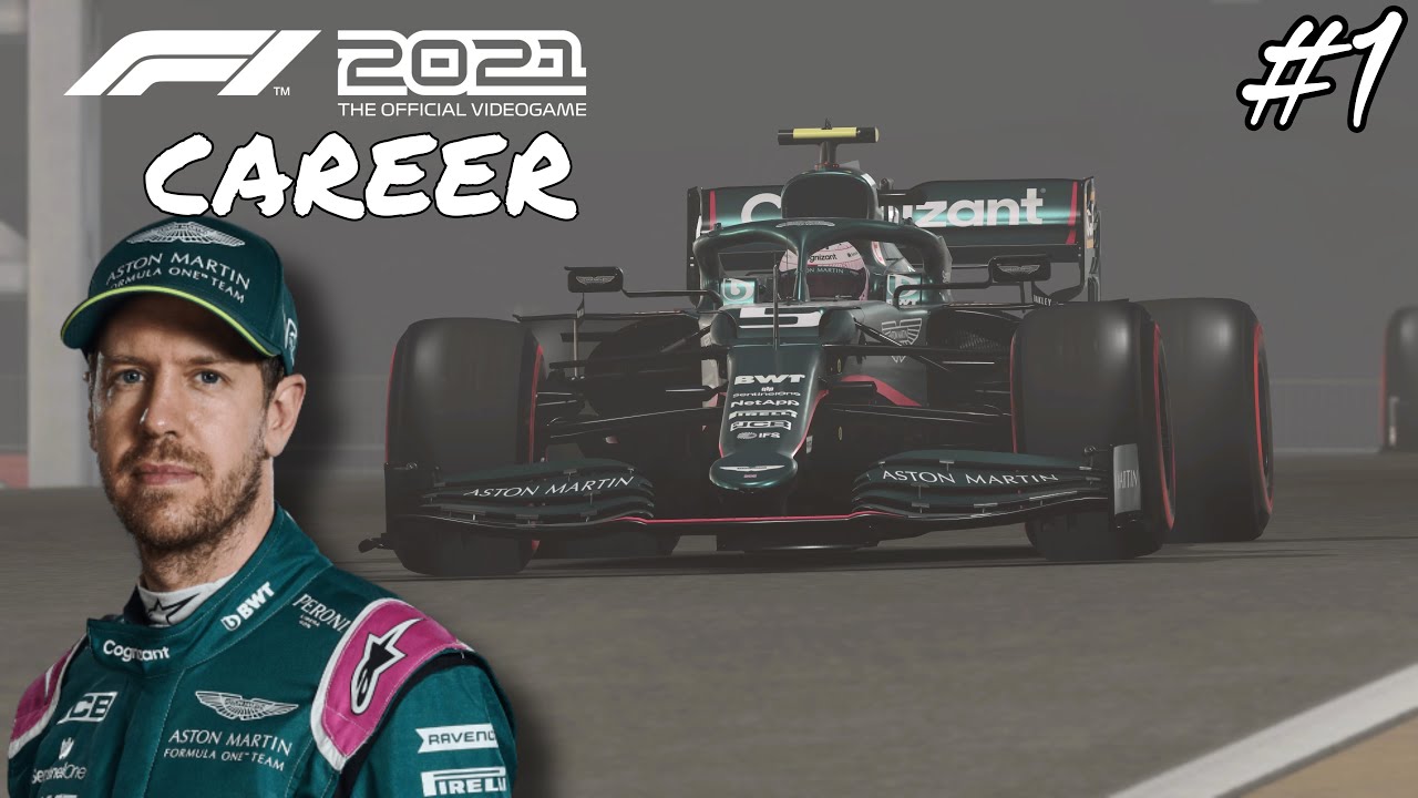 F1 2021 Sebastian Vettel Career Mode Round 1 - Bahrain Grand Prix