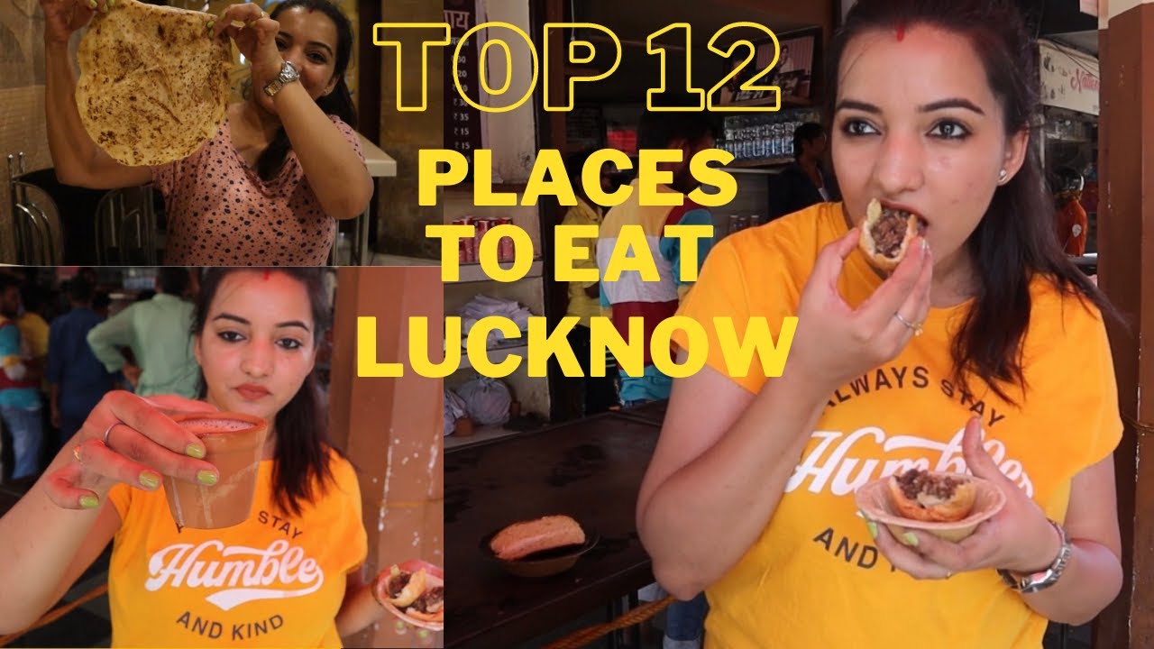 Lucknow Food| Must Eat Places In Lucknow | Indian Street Food Lucknow | Lucknow Food Part 1