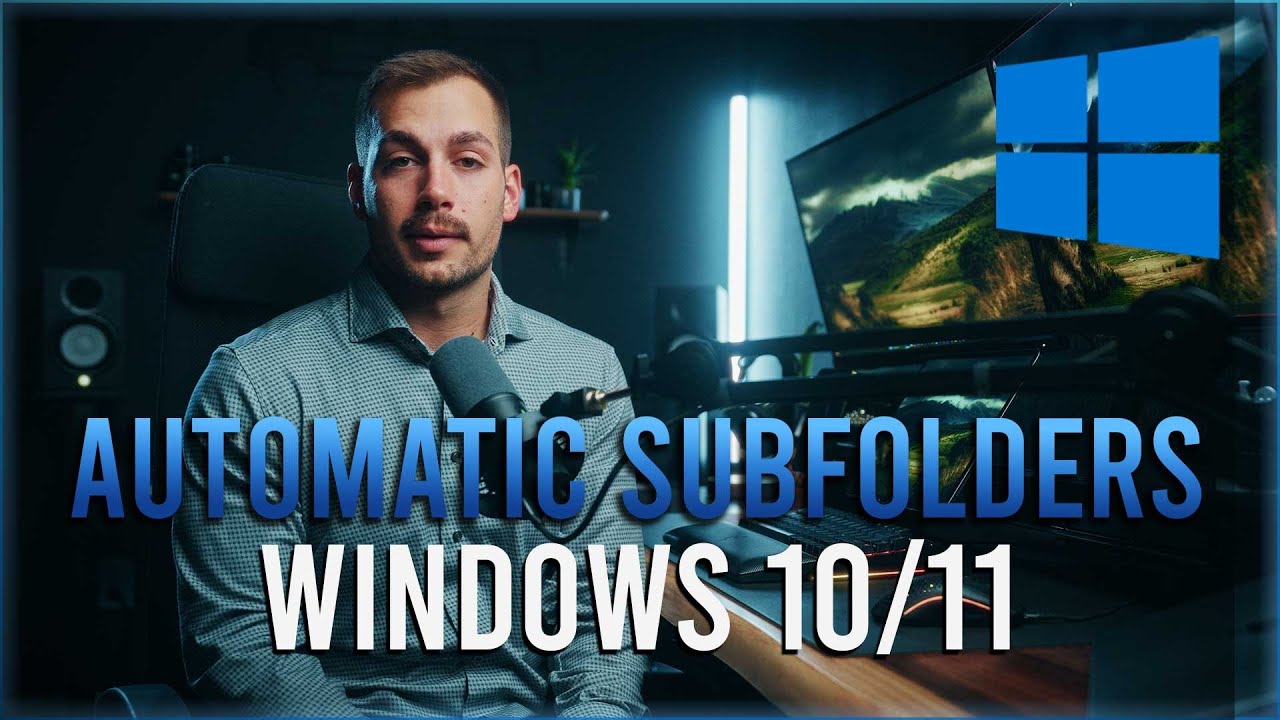 How to Automatically Create Subfolders in Windows 11 | How to Create Sub Folders 2025