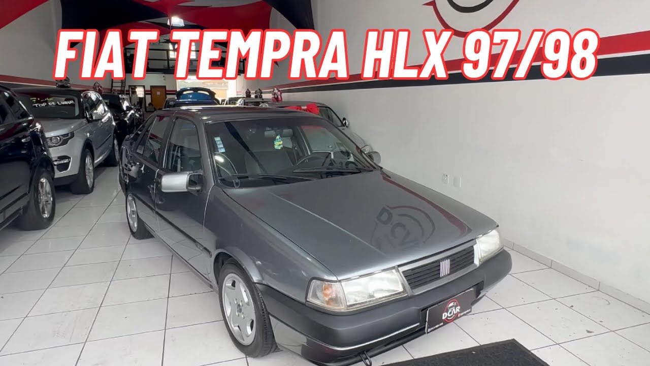 Fiat Tempra HLX 16v 1997/98: Consumo, Autonomia, Especifica&ccedil;&otilde;es e Segredos Revelados!