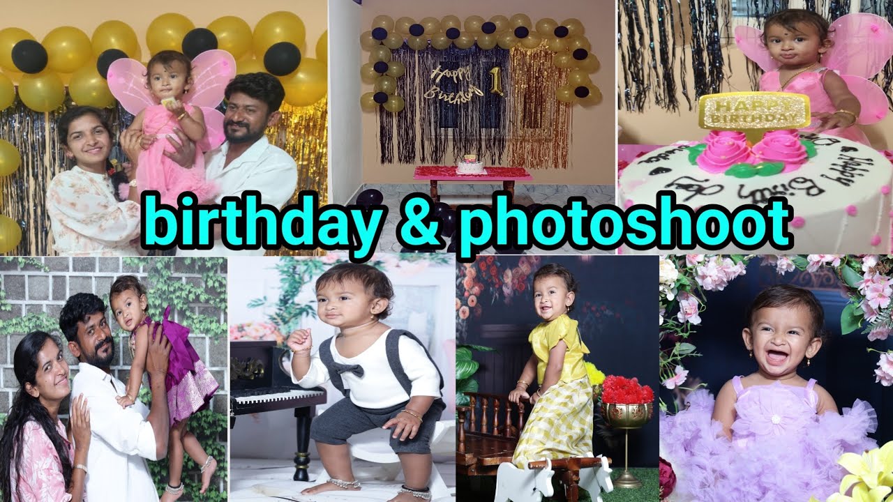 ಪಾಪು photoshoot ಮಾಡೋ ಅಷ್ಟರಲ್ಲಿ ಸಾಕಾಯ್ತು. ಪಾಪು ತರ್ಲೆ ನೋಡಿ ನೀವೇ ನಕ್ಕು ನಕ್ಕು ಸಕಗ್ತಿರ. ಪಾಪು birthday 🎂