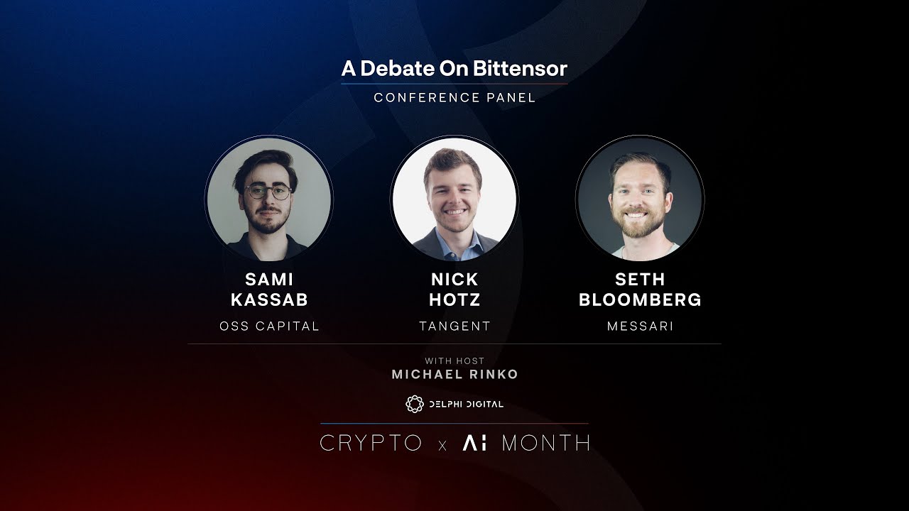A Debate on Bittensor | Crypto x AI Event