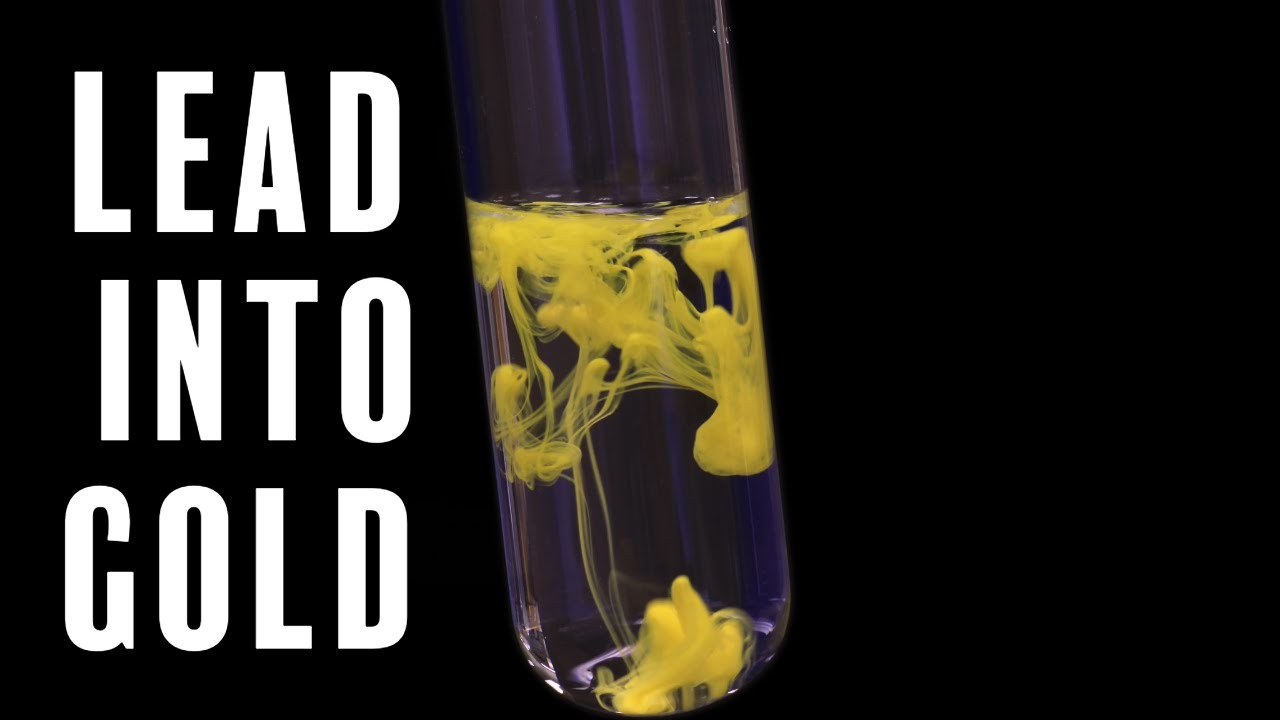 Making Lead into Gold (Lead Iodide)