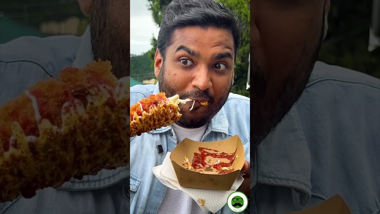 Everything I ate Mussoorie Mall Road | Kalsang Restaurant | Veggie Paaji #foodshorts #streetfood