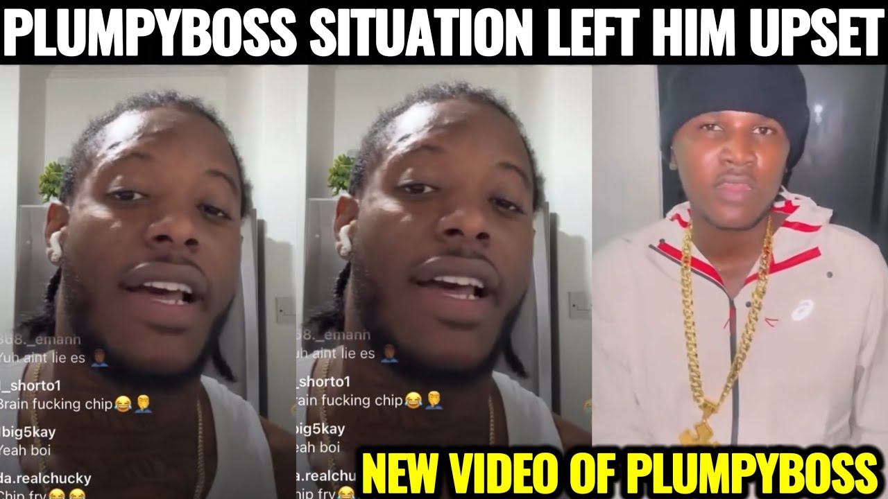 УТЕЧКА ВИДЕО PLUMPYBOSS! Калонджи расстроен и защищает PLUMPYBOSS после того, как они высмеивают ...
