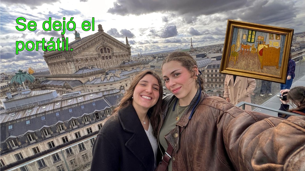 Se dejó el portátil. | Viviendo en Paris