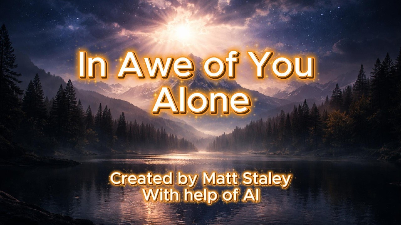 In Awe of You Alone (Lyrics)