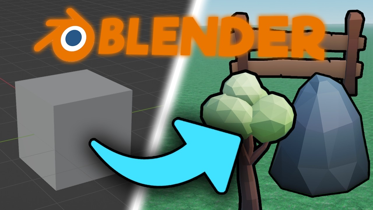 Apprend a faire des Assets sur Roblox (Guide ULTIME Blender)