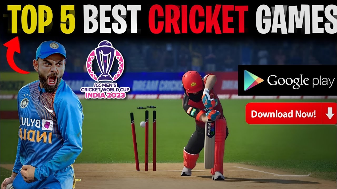 TOP 5 BEST MULTIPLAYER CRICKET GAMES || TOP 5 CRICKET GAMES || Star Man